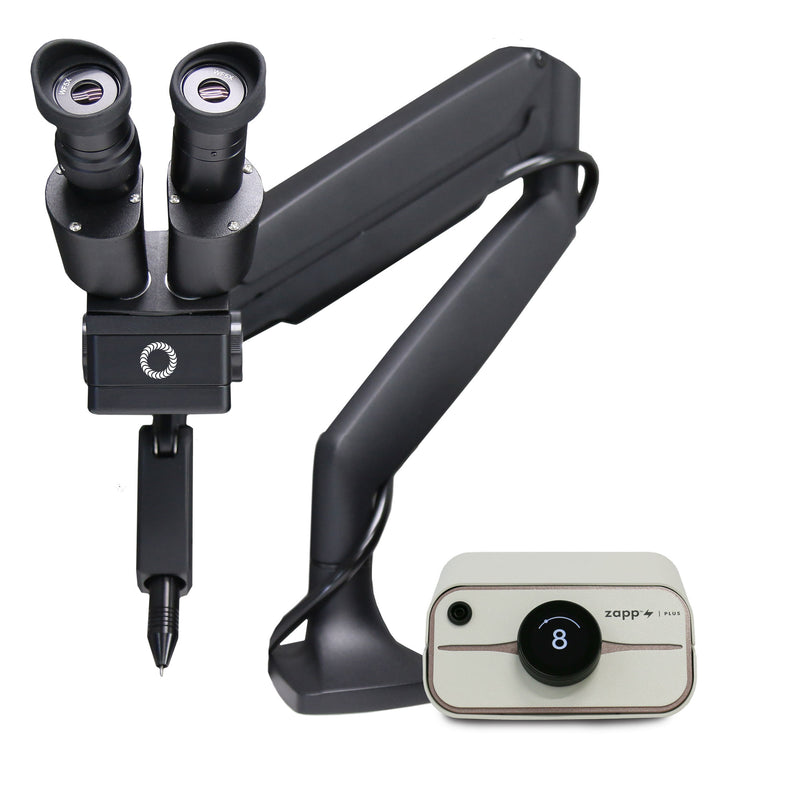Sunstone Zapp Plus with 5x Arm Microscope Jewelry Welder for Small Studios and Permanent Jewelry Artists