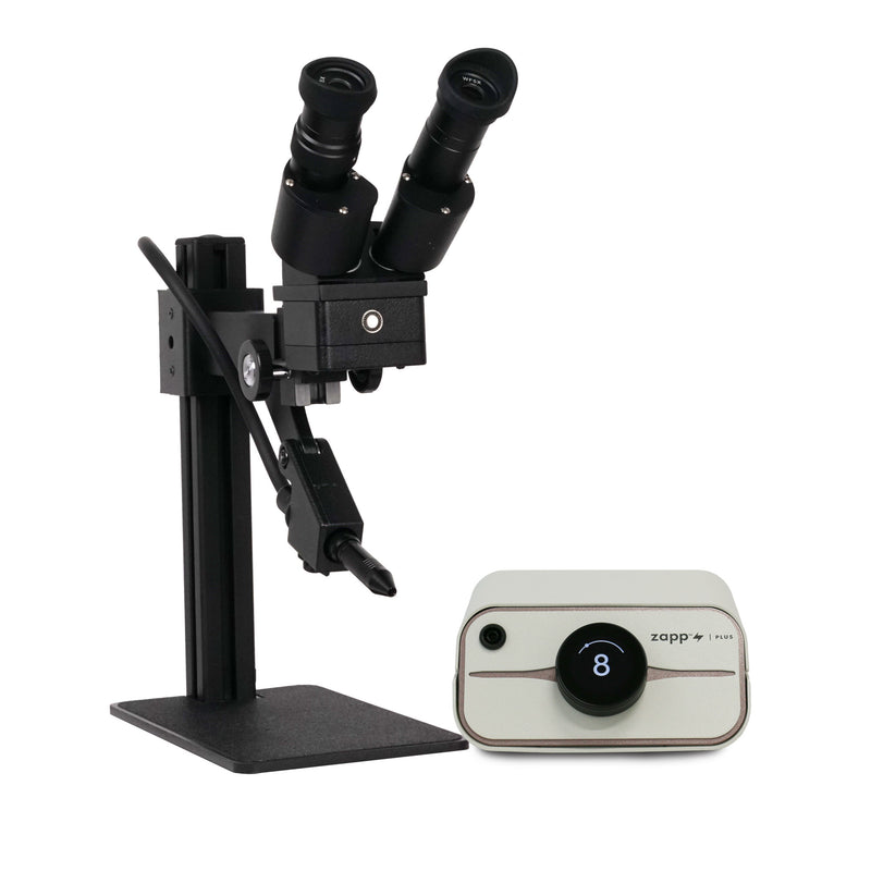 Sunstone Zapp Plus with PJ Scope Jewelry Welder for Small Studios and Permanent Jewelry Artists
